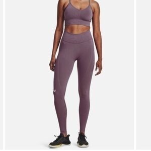 Gym Shark Highrise Winter Sculpture Plum Leggings